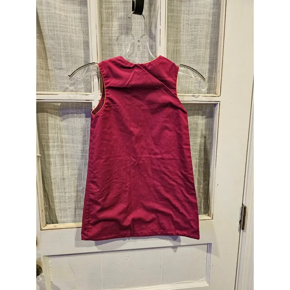 Rosalina Reversible‎ Pumpkin Fall Sleevless Dress Girls size 4T